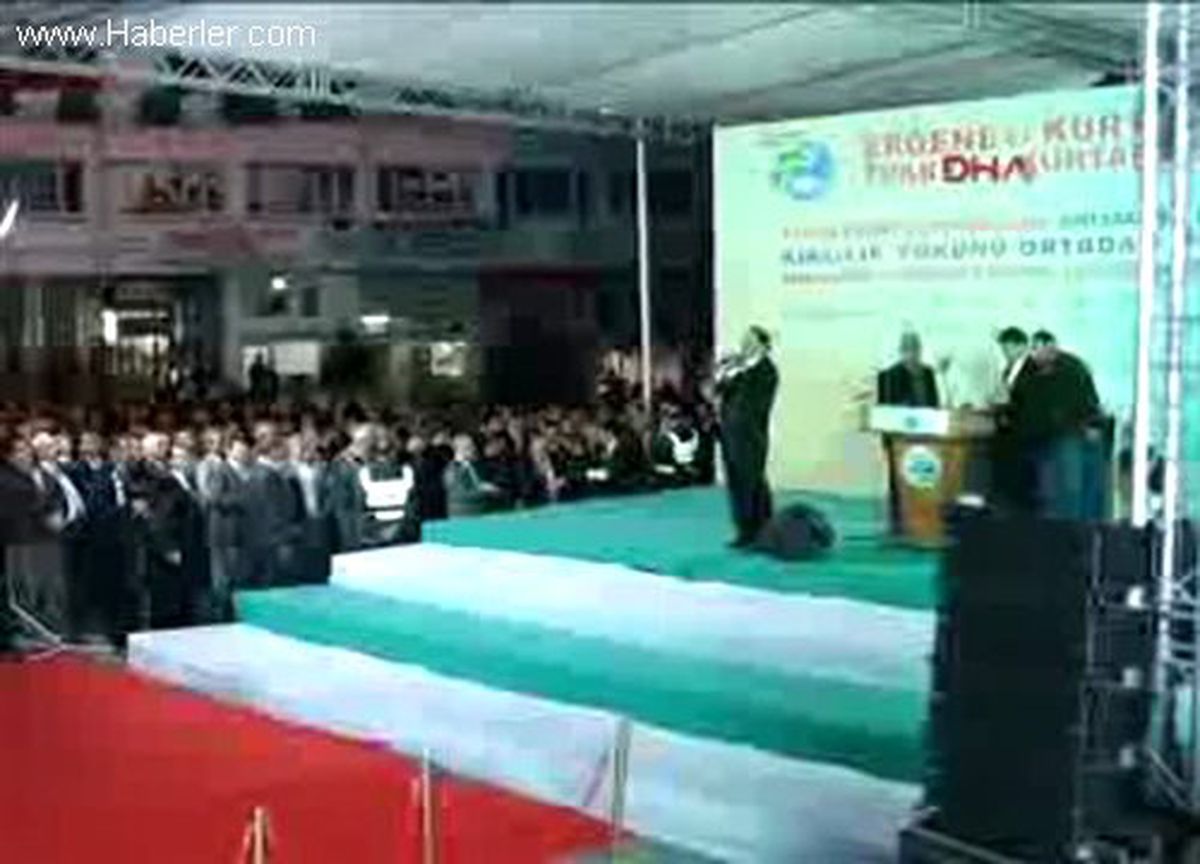 Bakanlar Tekirdağ\'da Arıtma Tesisi Temelini Attı