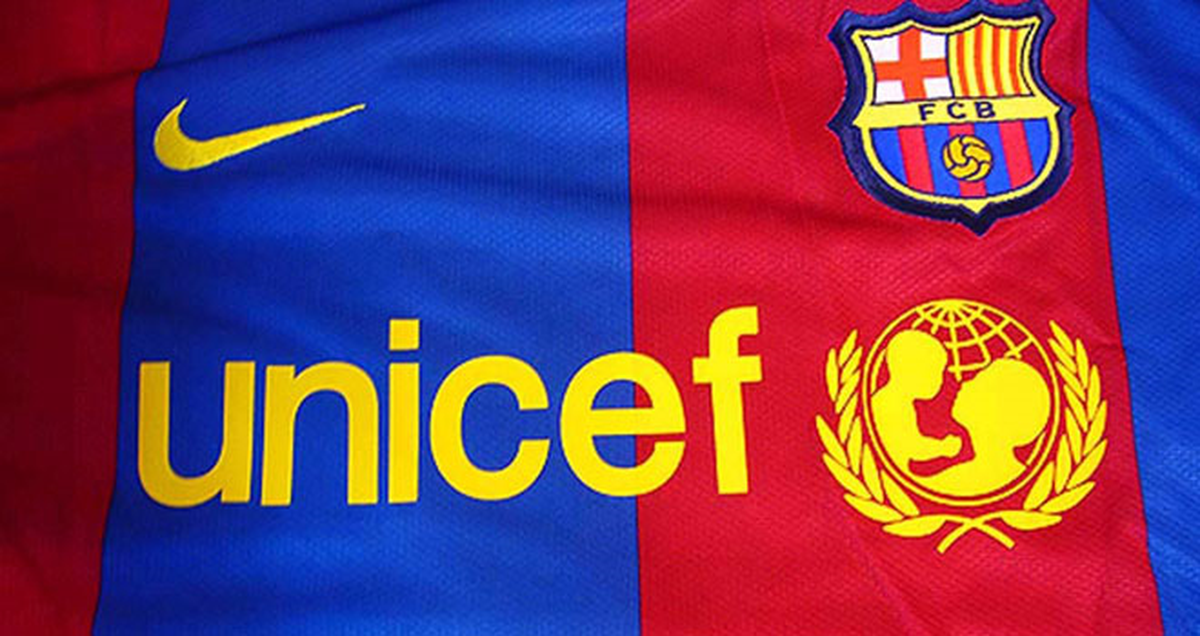 Barcelona UNICEF'le Anlaşmayı Uzattı