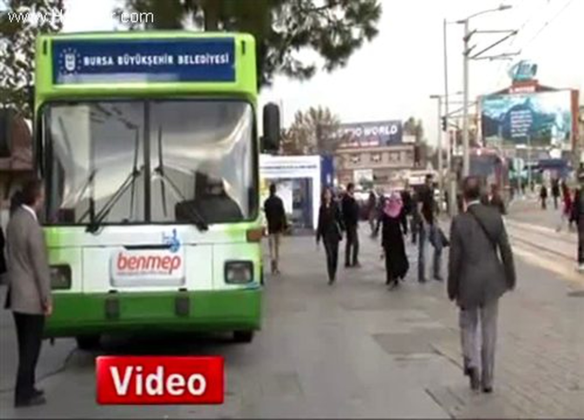 Bursa\'da Engelliler İçin Mobil Eğitim Hizmeti