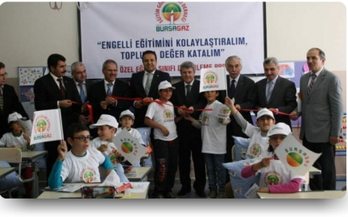 Bursagaz Eğitime Özel Destek Verdi