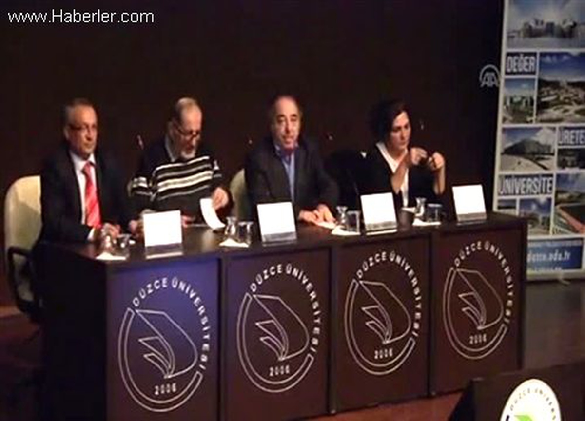 "Düzce Depremi ve Afet Yönetim Sistemi" konulu panel