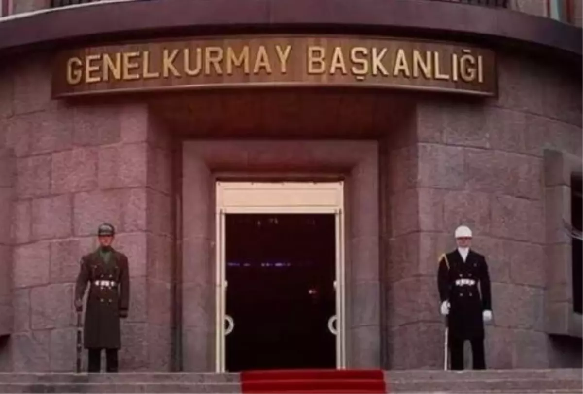 Genelkurmay\'dan \'Sınırda Arbede\' Açıklaması