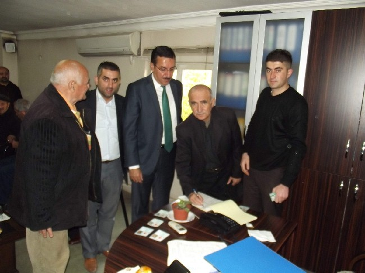Malatya Huzurevinden AK Parti\'ye Ziyaret
