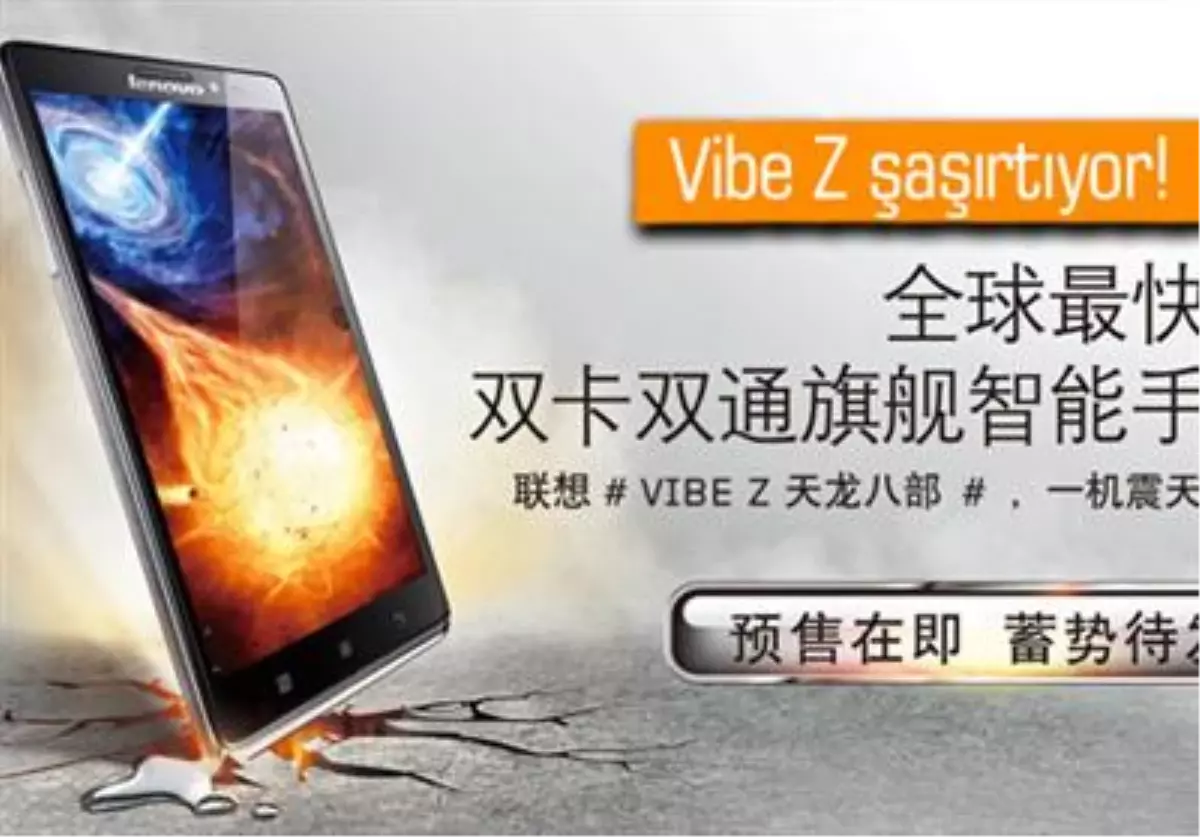 Lenovo Vibe Z Gözler Önünde