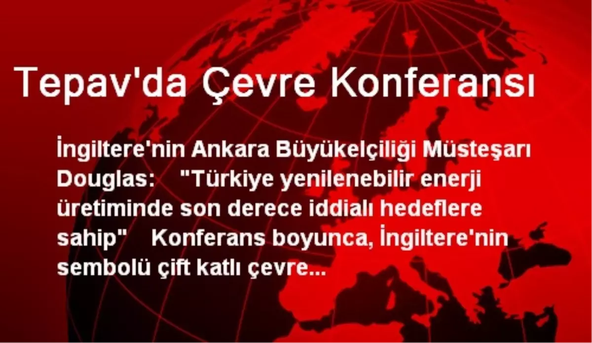 Tepav\'da Çevre Konferansı