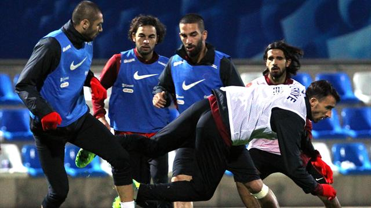 A Milli Futbol Takımı, İstanbul\'da Hazırlıklarını Tamamladı