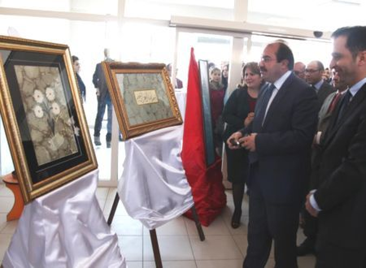 Ağrı\'da Hat ve Tezhip Sergisi