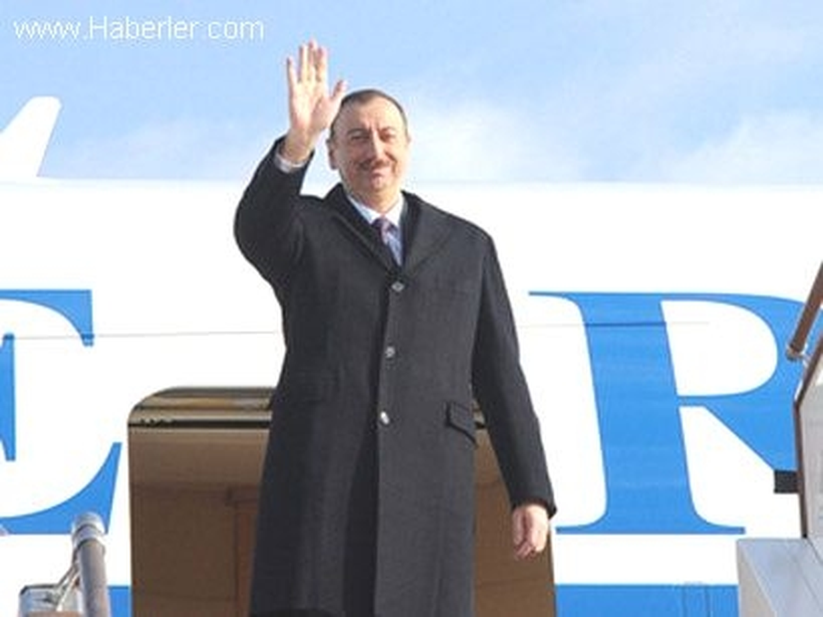 Azerbaycan Cumhurbaşkanı Aliyev Ankara\'da