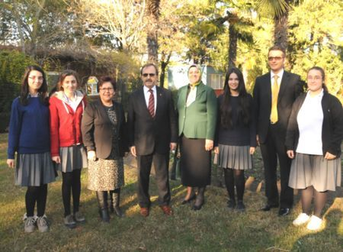 Bafra Anadolu Lisesi\'nden Belediye Başkanı Şahin\'e Teşekkür