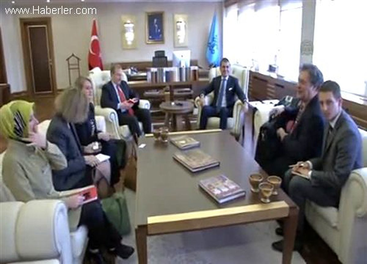 Bakan Çelik "Freedom House" heyetini kabul etti