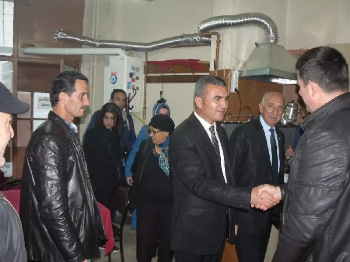 Başkan Adayı Mustafa Aydemir Ertaş Esnaf Ziyareti Yaptı