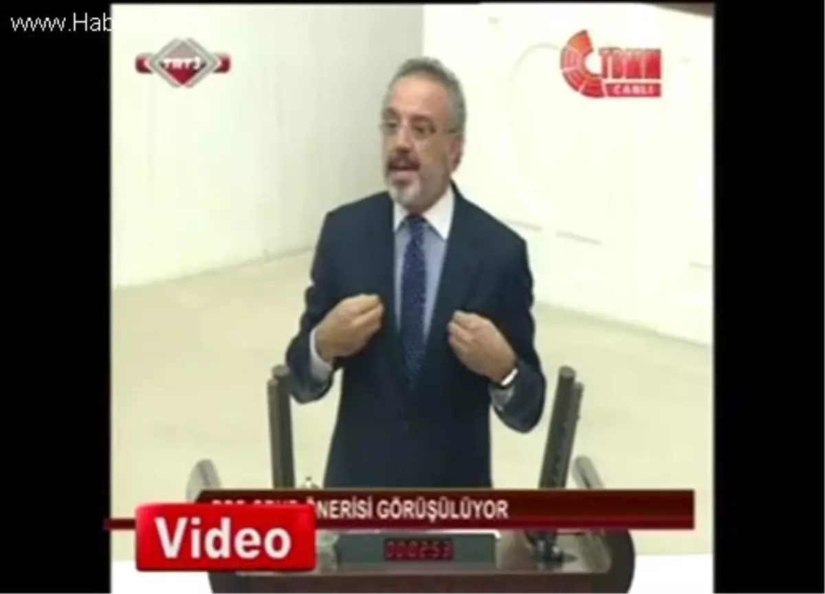 BDP\'li Sakık\'tan Meclis Genel Kurulu\'nda Kur\'an-ı Kerim\'li Kürtçe Şarkılı Konuşma