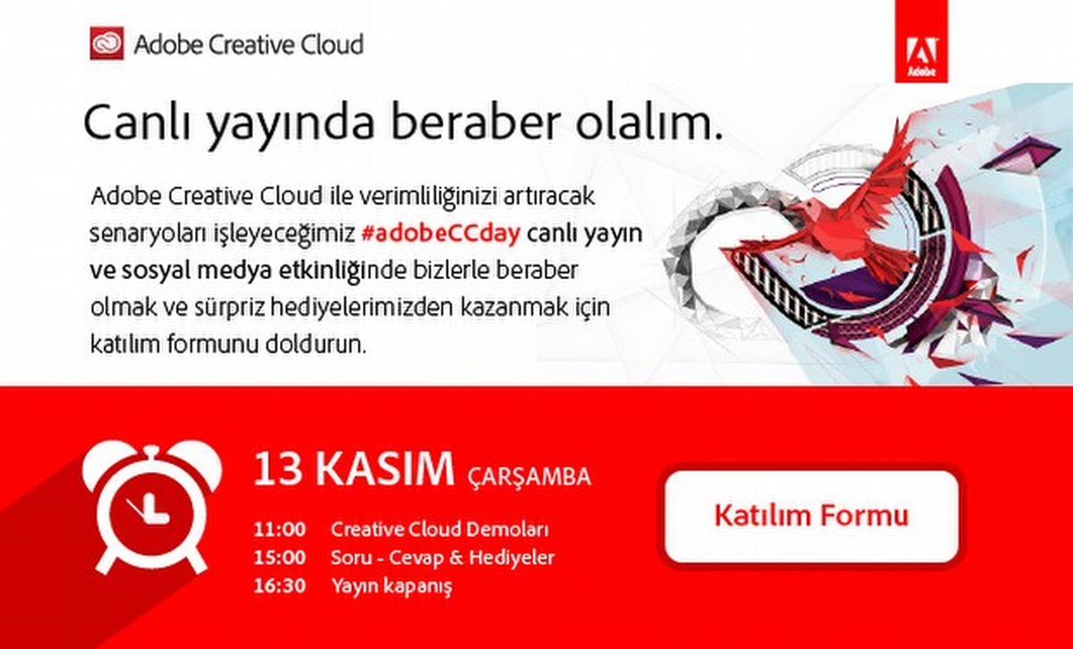 CANLI: Dev etkinlik başladı!
