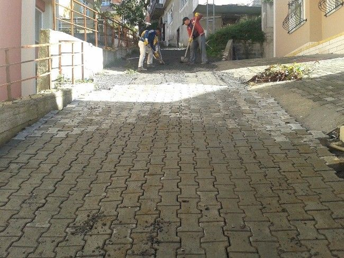 Ereğli\'de Kilit Parke Çalışmaları Devam Ediyor