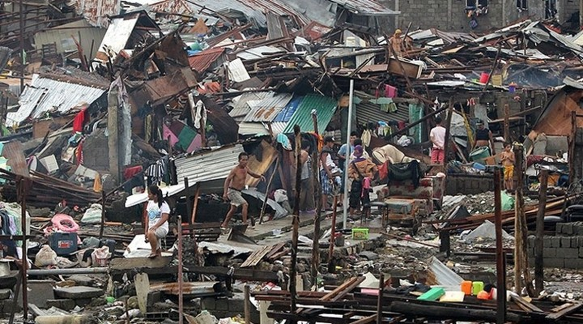Filipinler\'deki Haiyan Tayfunu