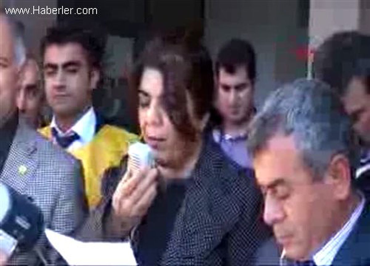 Gaziantep\' Te Adliye Çalışanları Eylem Yaptı
