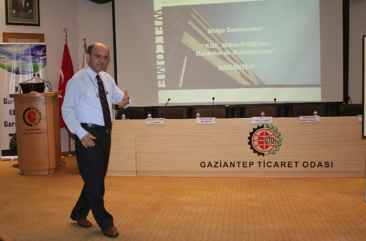 Gto\'da "Kgf, Mikro Kobi\'leri Bankalar ile Buluşturuyor" Semineri Düzenlendi