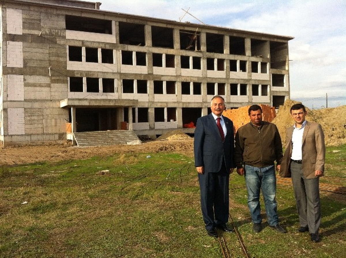 Gürcün ve İkizler, Okul Çalışmalarını Yerinde İncelediler