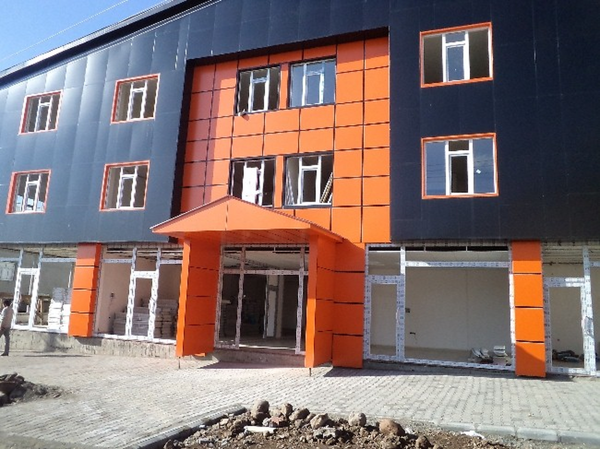 Muş\'ta Hava Şartları İnşaatçıların İşine Yaradı
