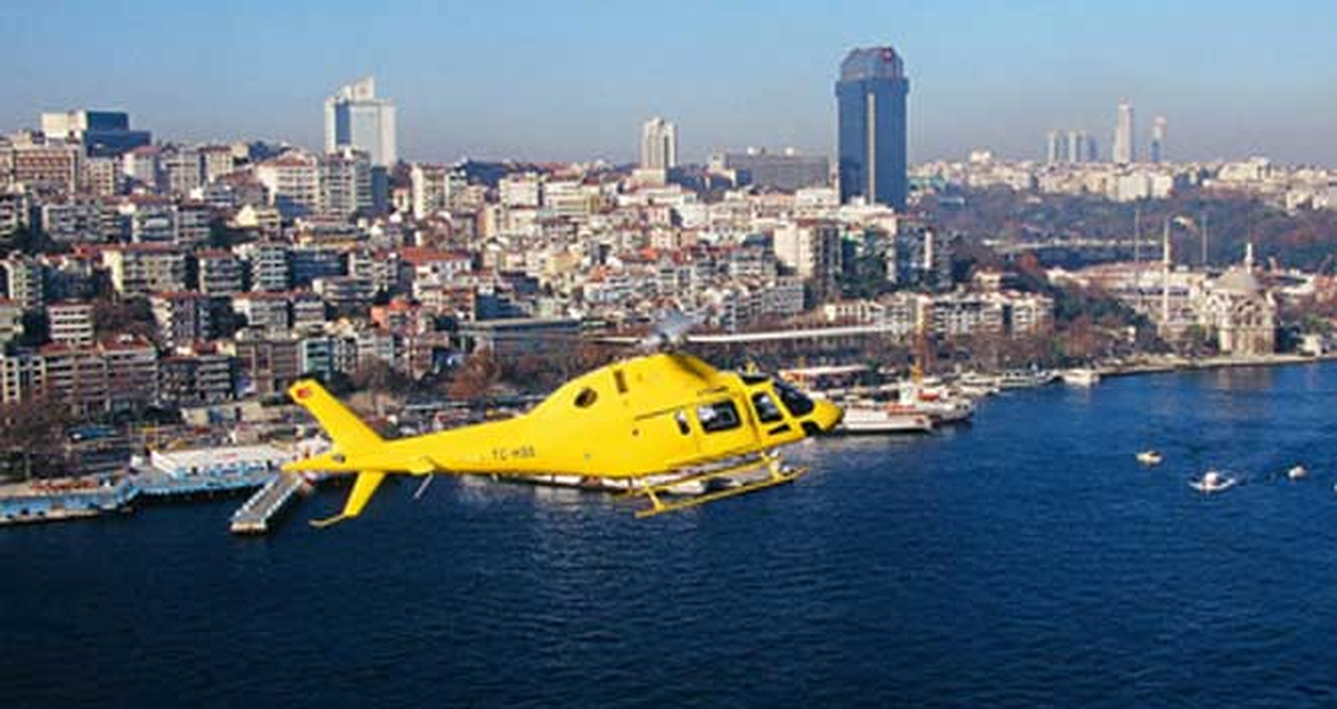 "Helitaksi" Seferleri 15 Kasım\'da Başlayacak