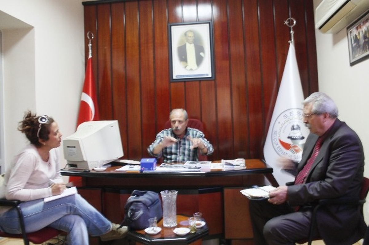 İzcioğlu; Selçuk Esnaf ve Sanatkârlar Odası Başkanı ile Görüştü