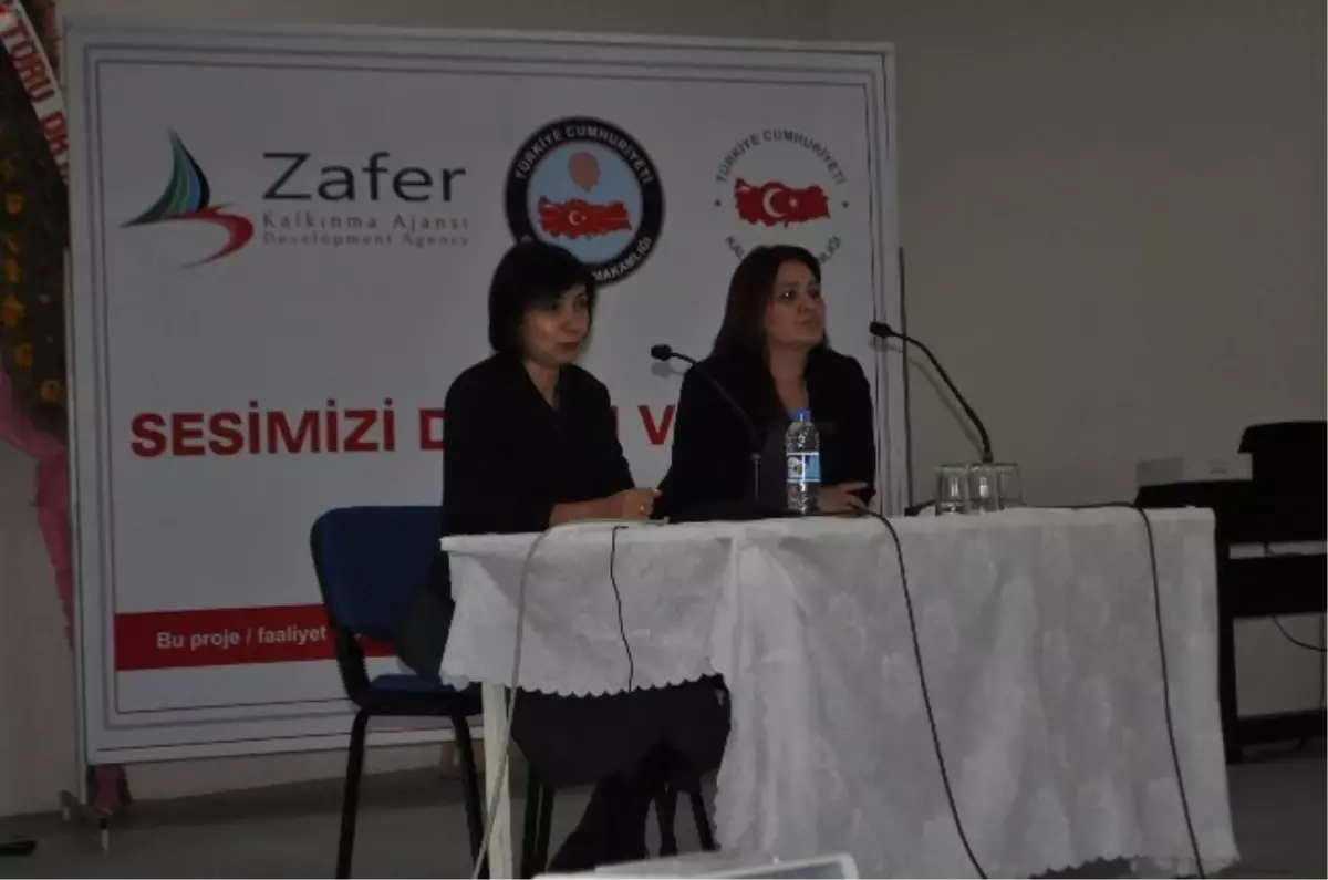 "Kadına Yönelik Her Türlü Şiddete Hayır" Konulu Panel Düzenlendi