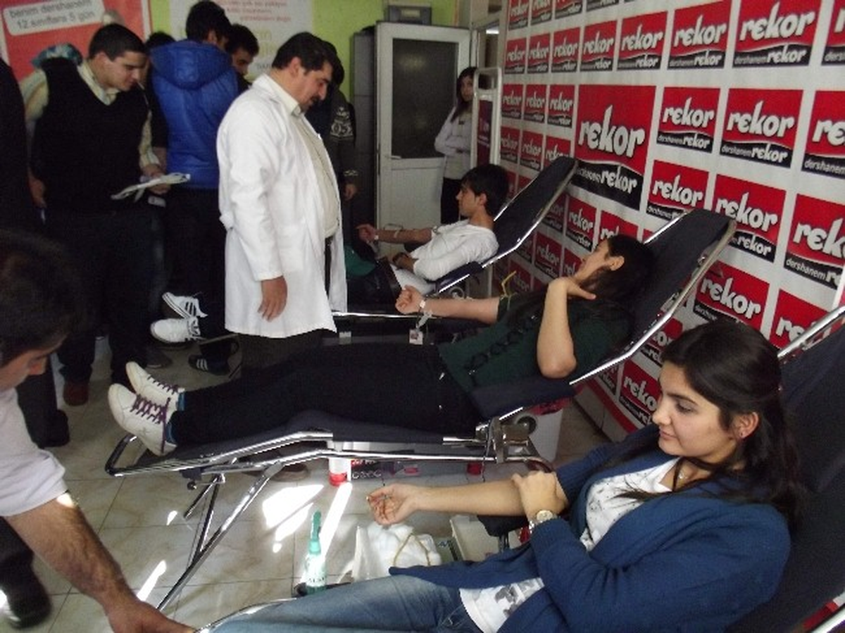 Kan Kampanyasına Destek Verildi