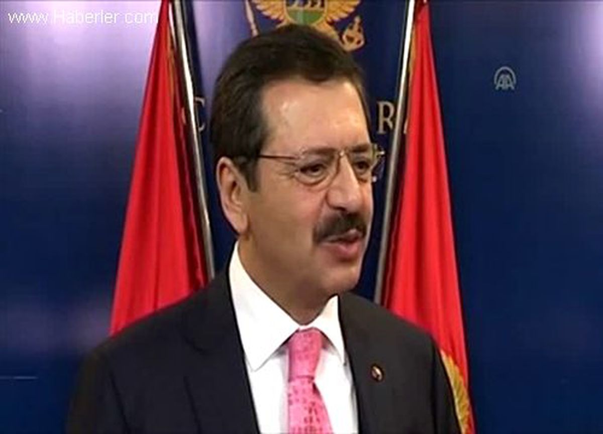 Karadağ\'da Balkan Odaları Birliği Genel Kurul Toplantısı Hisarcıklıoğlu