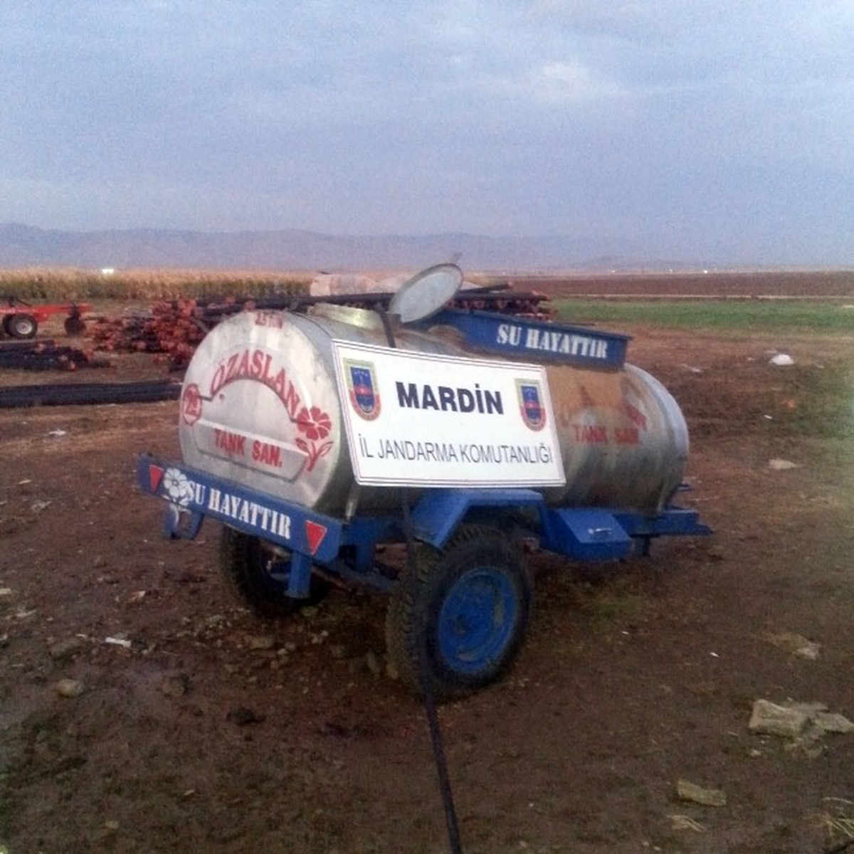 Mardin\'de Bin 300 Litre Kaçak Yakıt Ele Geçirildi