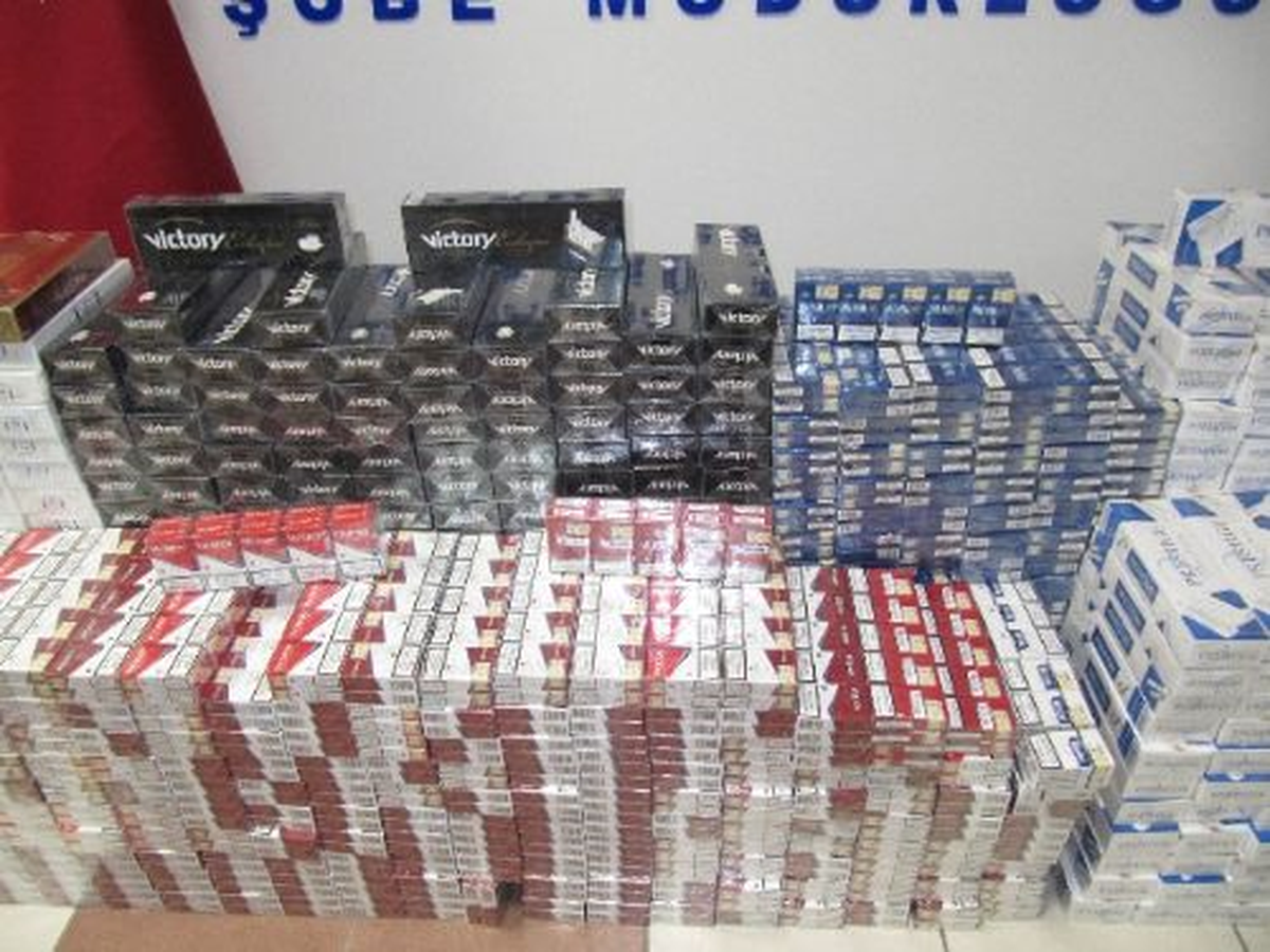 Mardin\'de Kaçak Sigara ve Motorin Ele Geçirildi
