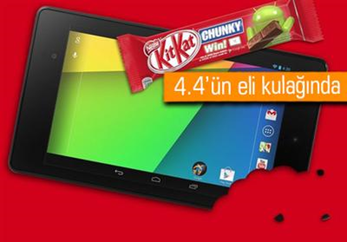 Nexus 7 ve 10, Android 4.4 ile Buluşuyor