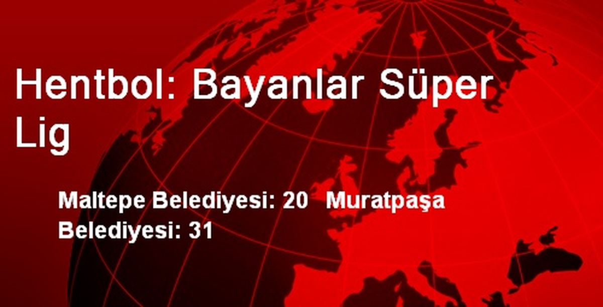 Maltepe Belediyesi-Muratpaşa Belediyesi: 20-31