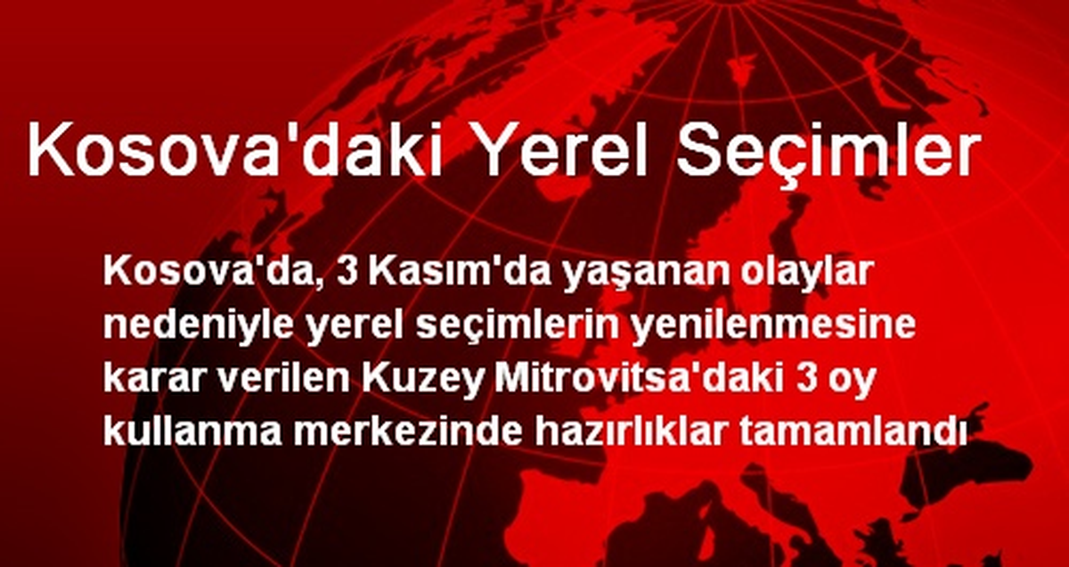 Kosova\'daki Yerel Seçimler