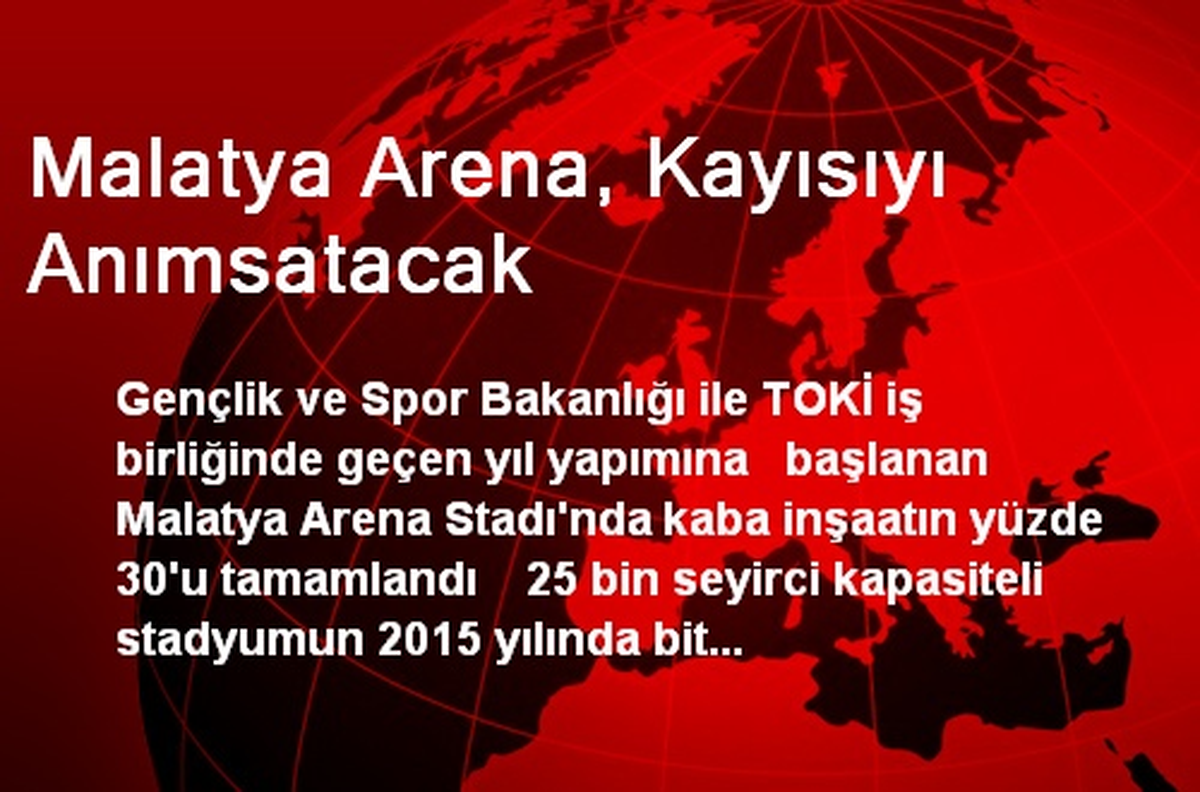 Malatya Arena, Kayısıyı Anımsatacak