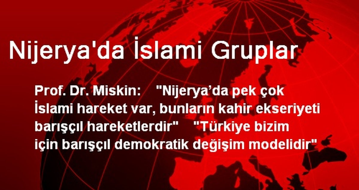 Nijerya\'da İslami Gruplar