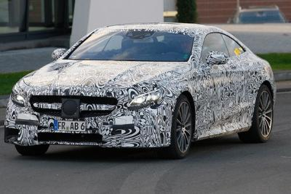 2014 Mercedes-Benz S63 AMG Coupe Yakalandı
