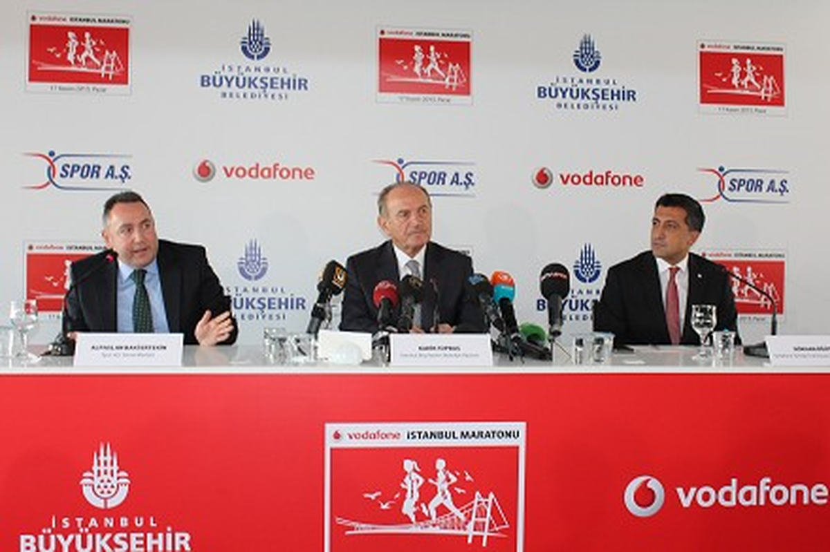 35. Vodafone İstanbul Maratonu Basın Toplantısı Gerçekleştirildi