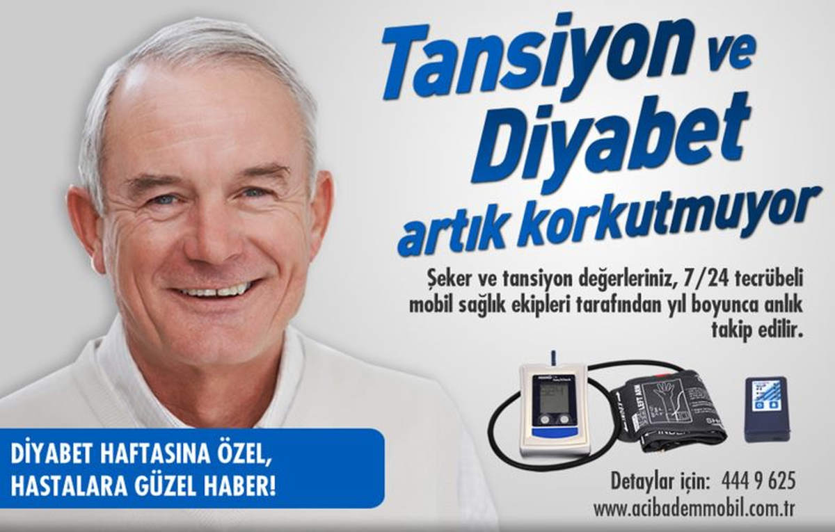 Acıbadem\'den Dünya Diyabet Haftası\'nda Hastalara Güzel Haber