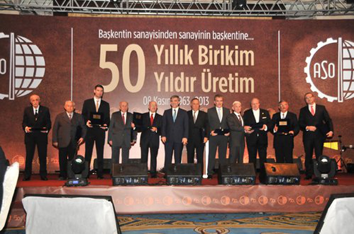 Ankara Sanayi Odası 50. Kuruluş Yılını Törenle Kutladı
