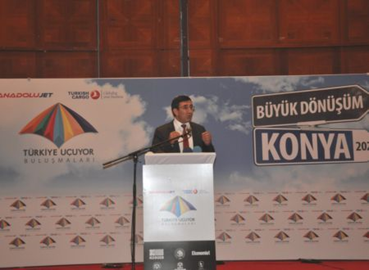 Bakan Yılmaz ve Eker\'in Konya Ziyareti