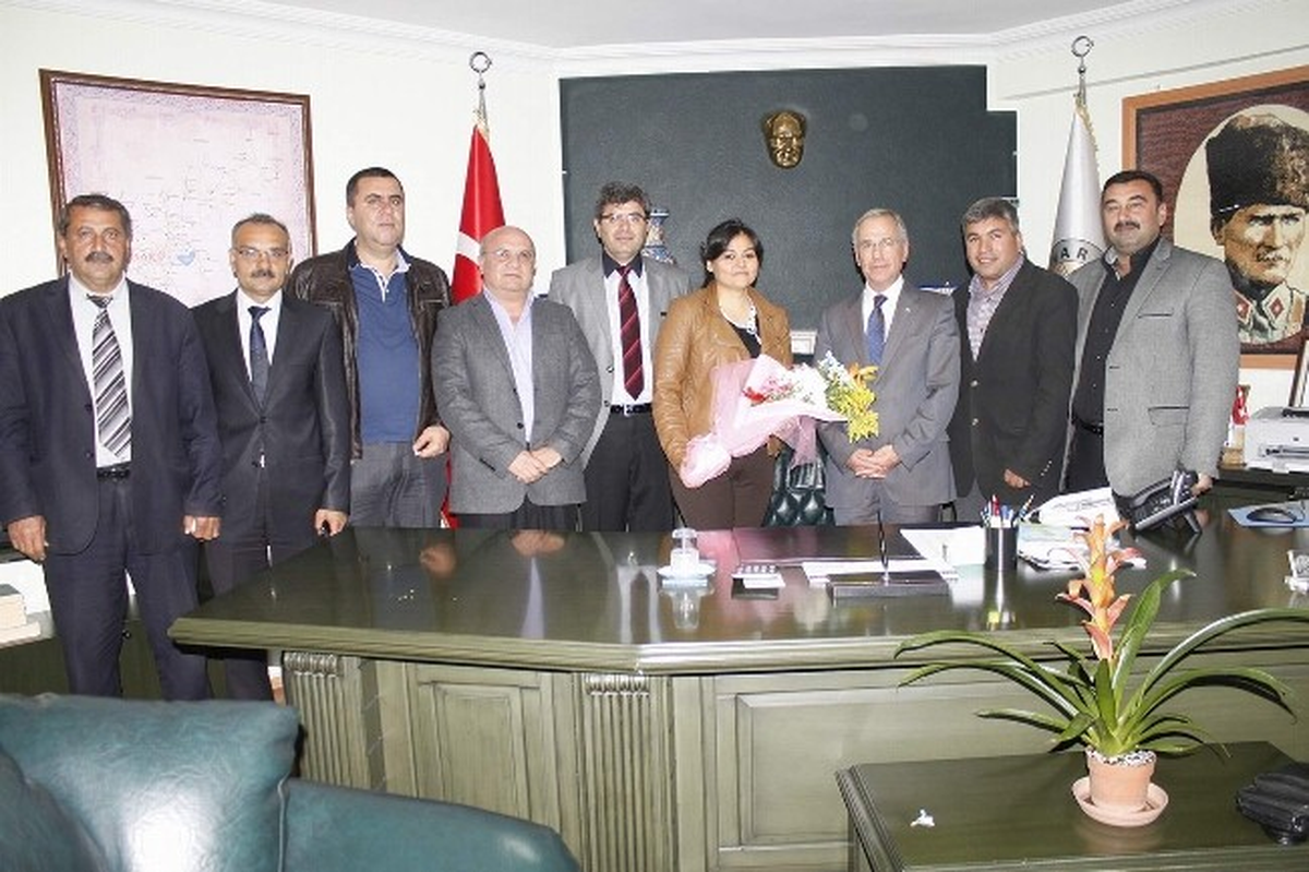 Başkan Acar\'a Teşekkür Ziyareti