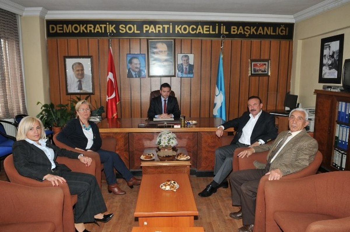 Başkan Doğan\'dan DSP\'ye Ziyaret