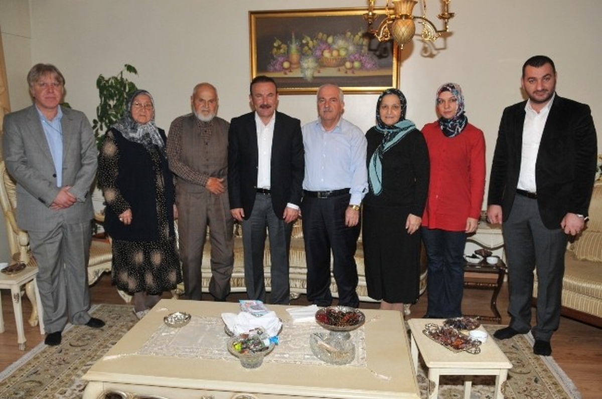 Başkan Doğan\'dan Hacı Ziyaretleri