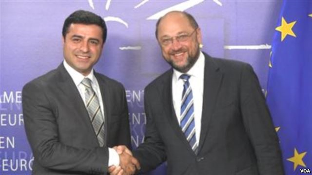 BDP Eş Genel Başkanı Demirtaş, Brüksel\'de