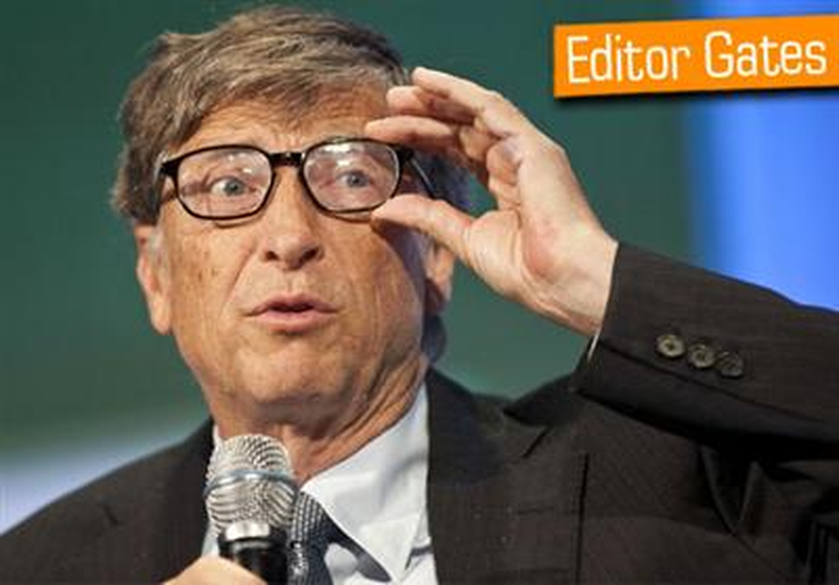 Bill Gates, Şimdi de Bir Dergiye Konuk Editör Oldu