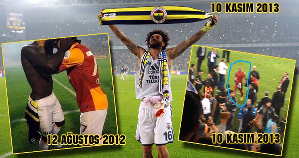 Galatasaraylı Melo da Fener Formasını Şortuna Sıkıştırmış