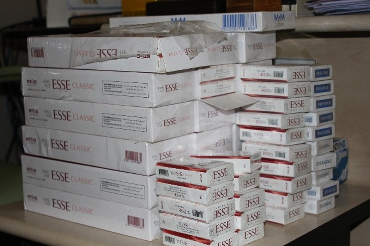 Bolu\'da 2 Bin 400 Paket Kaçak Sigara Ele Geçirildi