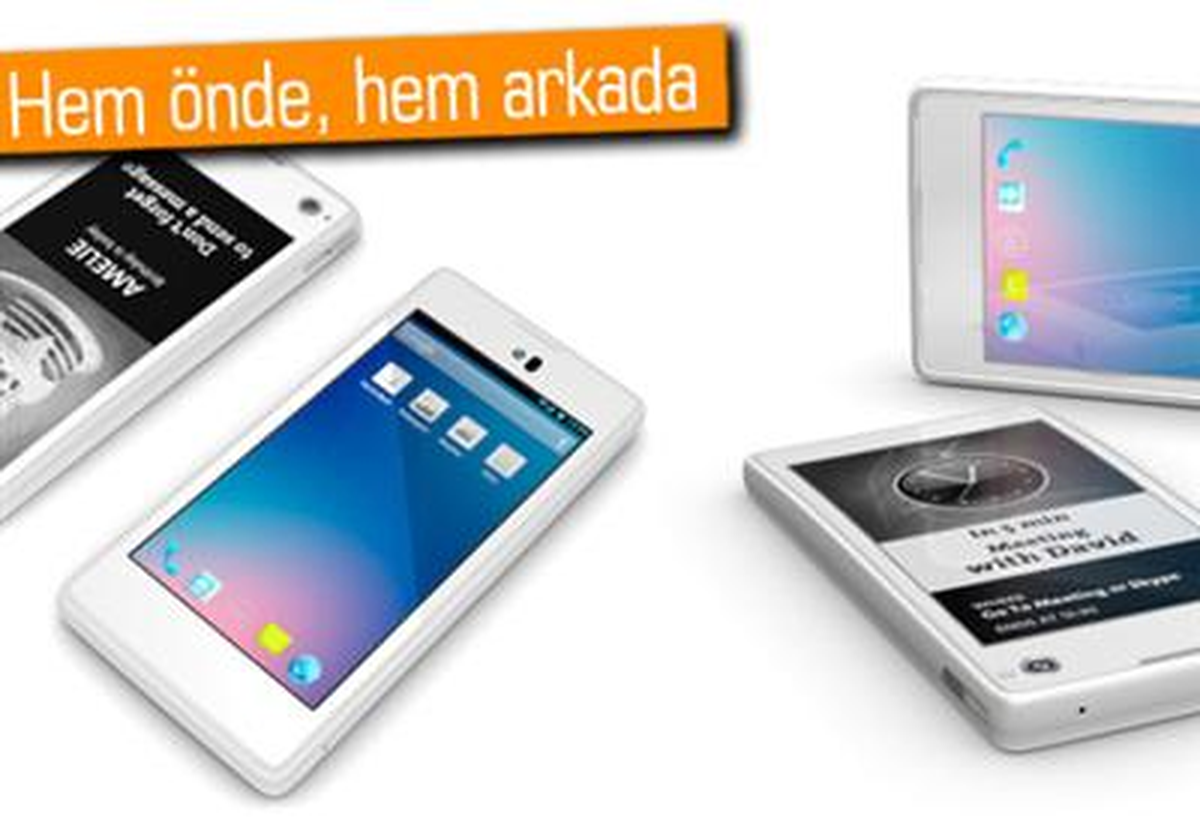Çift Ekranlı Telefon Çok Yakında Piyasada