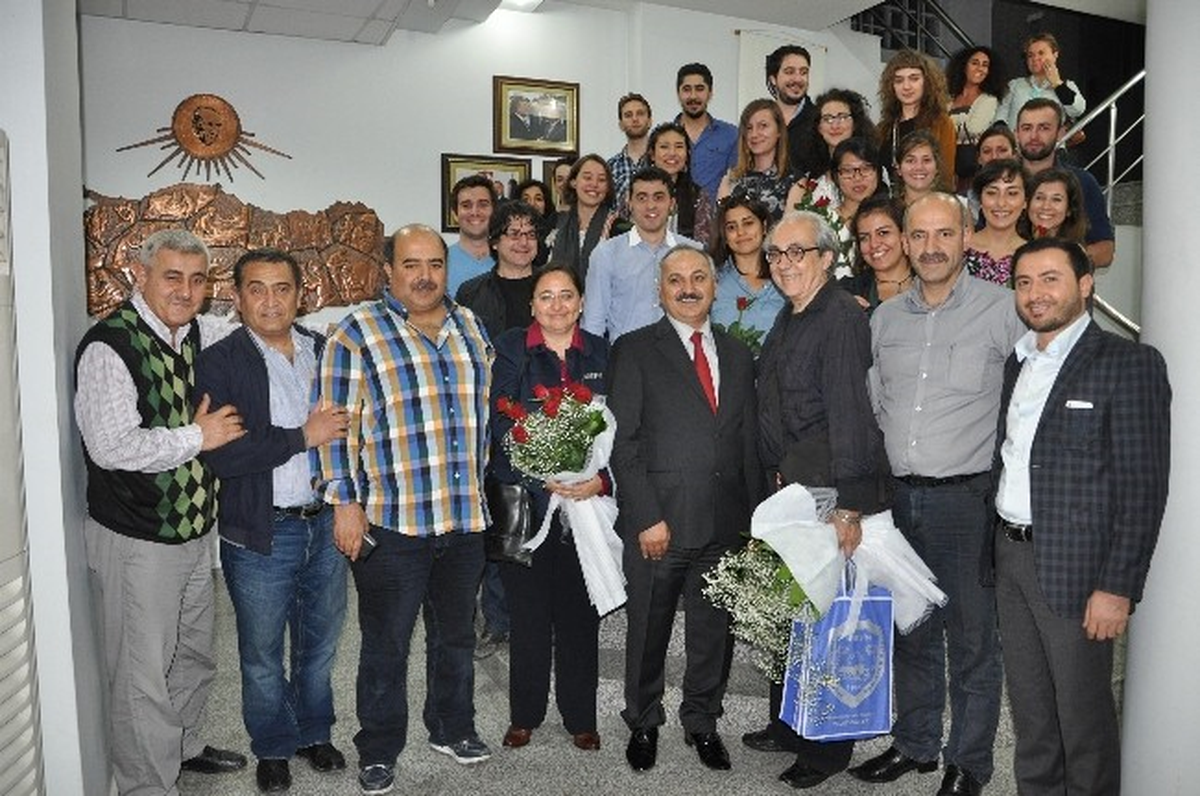 Dinçer, Fransız ve Türk Yüksek Lisans Öğrencilerini Ağırladı