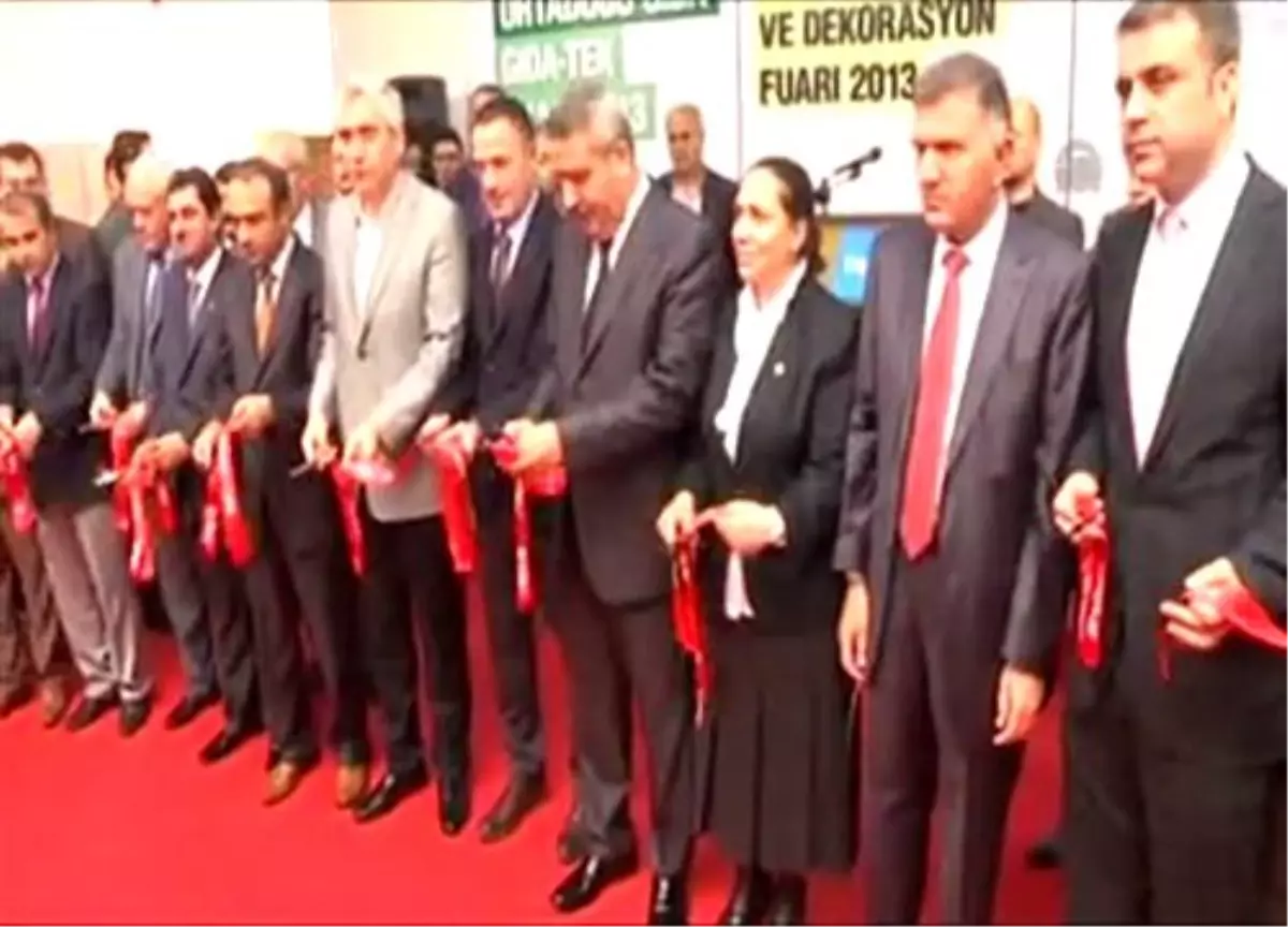 Diyarbakır'da eş zamanlı 3 fuar açıldı